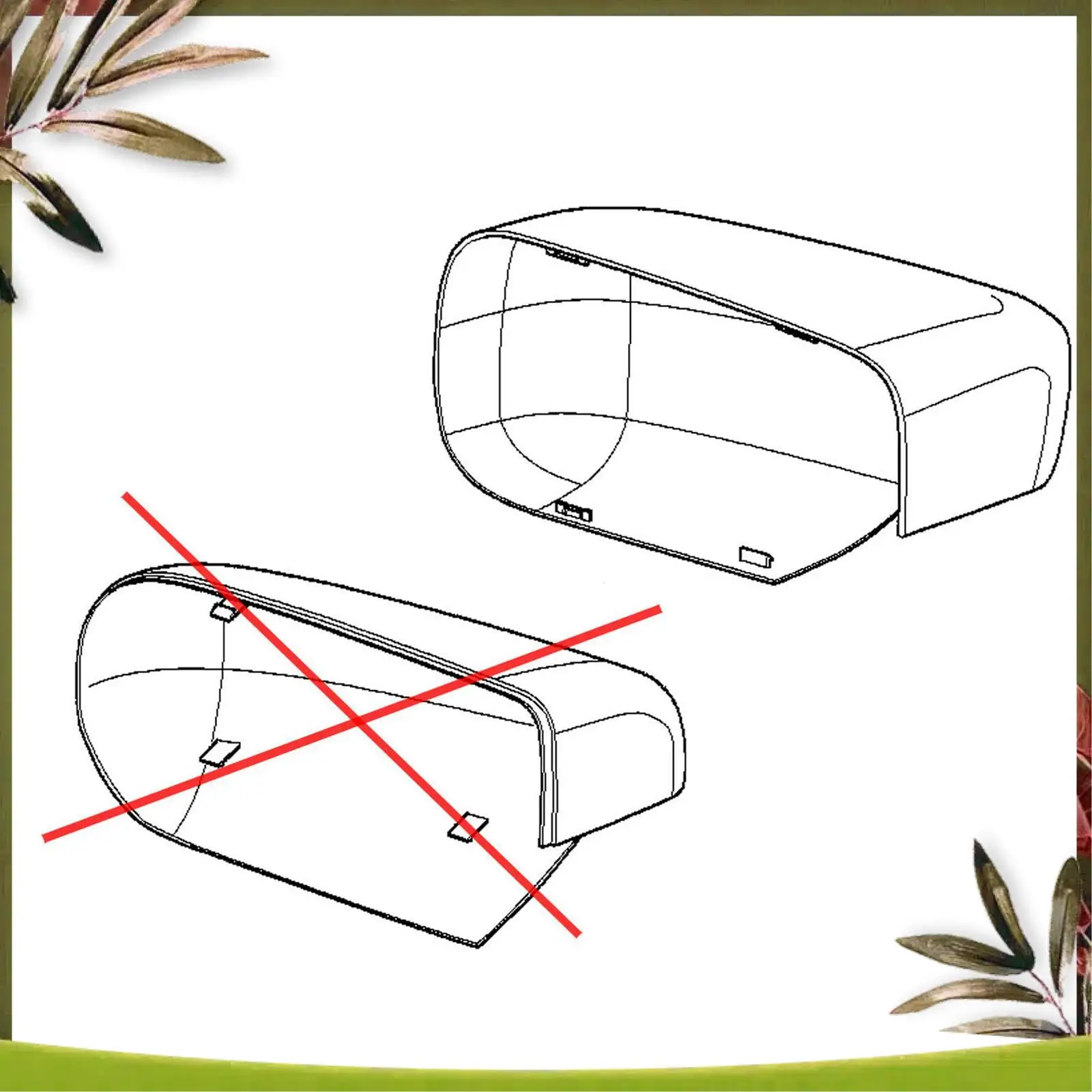 AB98-Side Matte Black Side Rearview Door Mirror Cover Cap Fit For -BMW E46 3 Series 1998-2005
AB98-Side Matte Black Side Rearview Door Mirror Cover Cap Fit For -BMW E46 3 Series 1998-2005