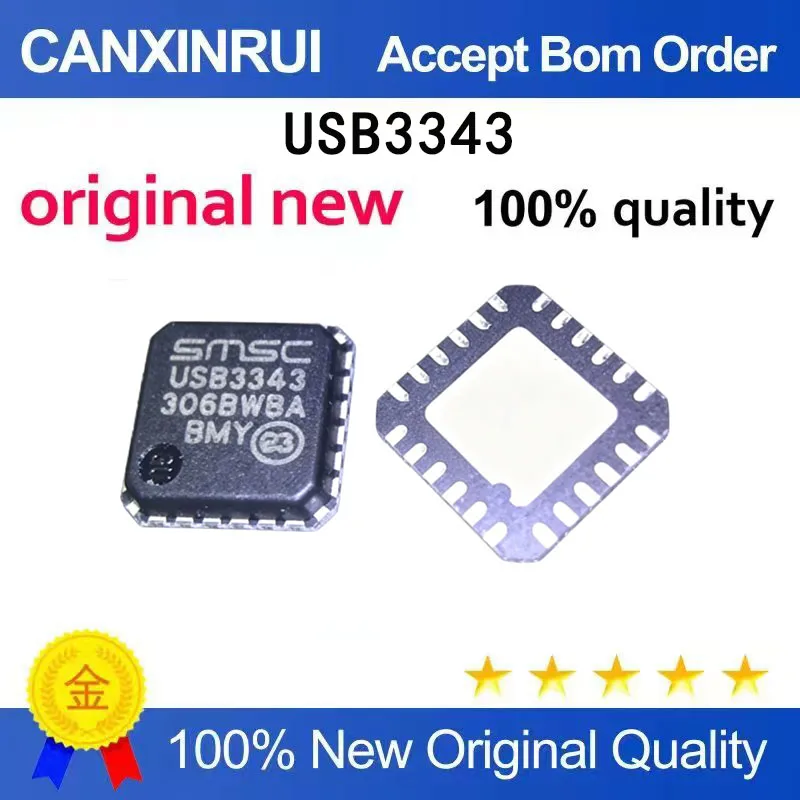 (5-100 pieces)Brand new original USB3343-CP-TR USB3343 QFN spot chip IC
(5-100 pieces)Brand new original USB3343-CP-TR USB3343 QFN spot chip IC