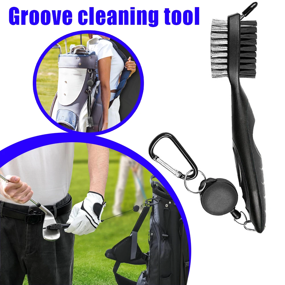 1 Pcs Double-Sided Retractable Golf Cleaning Brush Cord Tool Easy To Carry For Cleaning Golf Clubs Shoes And Groove Accessories
1 Pcs Double-Sided Retractable Golf Cleaning Brush Cord Tool Easy To Carry For Cleaning Golf Clubs Shoes And Groove Accessories
