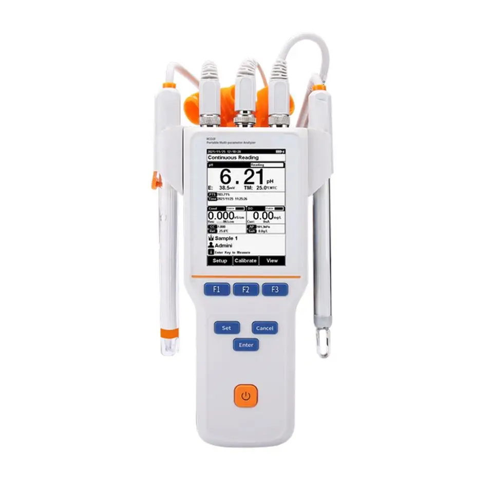 Muti-functional Portable LCD display Multi Parameter Analyzer Water Quality Analyzer
Muti-functional Portable LCD display Multi Parameter Analyzer Water Quality Analyzer