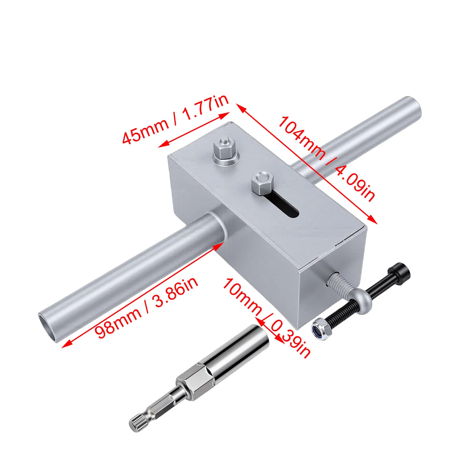 Wire Puller Electric Drill Wire Threading Device with 10mm Drill Adapter for 3-8mm Cable Electric Wire Threader
Wire Puller Electric Drill Wire Threading Device with 10mm Drill Adapter for 3-8mm Cable Electric Wire Threader