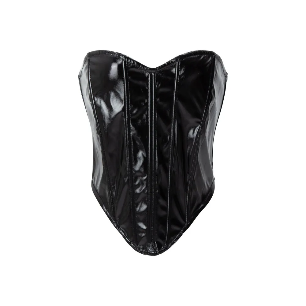 Sexy Fishbone Bralette Underwear Metal Color Waist Cincher Women's Base Tank Top Leather Strap Hollow out Street Style
Sexy Fishbone Bralette Underwear Metal Color Waist Cincher Women's Base Tank Top Leather Strap Hollow out Street Style