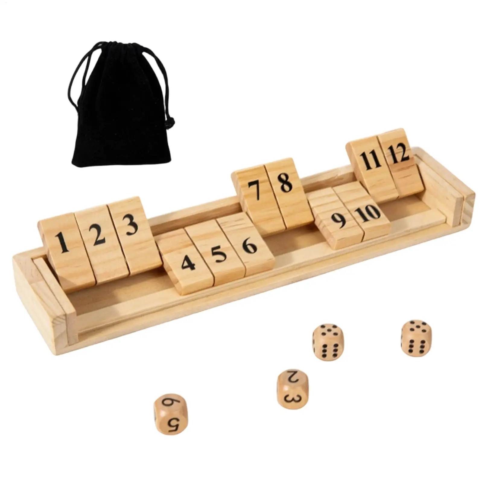 Shut The Box Game Wooden Two Player Educational 12 Numbers Funny Family Dice Games Math Toy For Family Gathering Classroom Home
Shut The Box Game Wooden Two Player Educational 12 Numbers Funny Family Dice Games Math Toy For Family Gathering Classroom Home