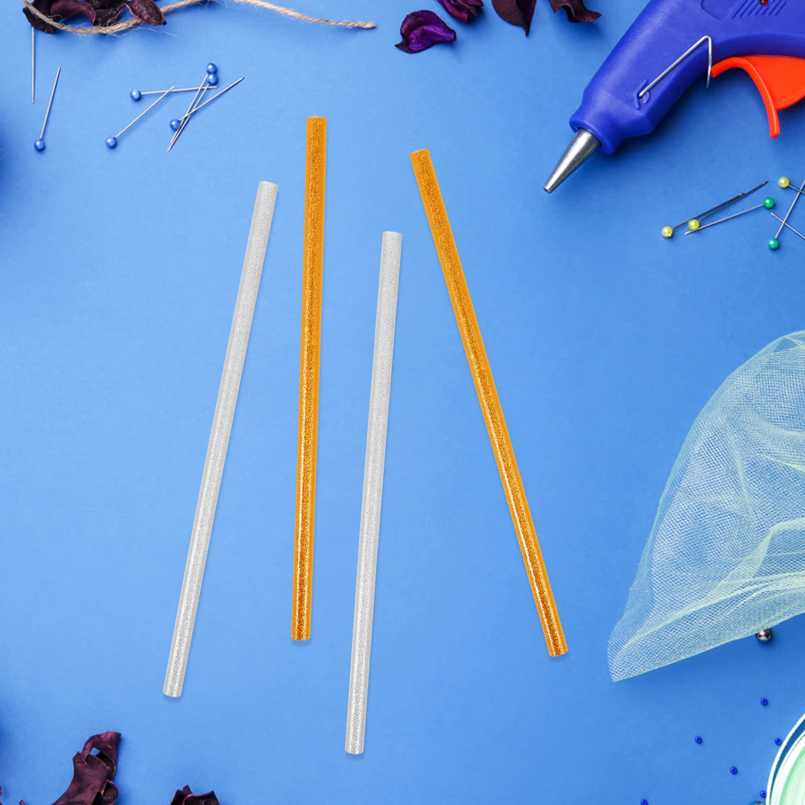 20pcs Hot Glue Sticks Colorful Electric Strips Small Rods High Viscosity Strong Adhesive Craft Projects Home Decorations
20pcs Hot Glue Sticks Colorful Electric Strips Small Rods High Viscosity Strong Adhesive Craft Projects Home Decorations