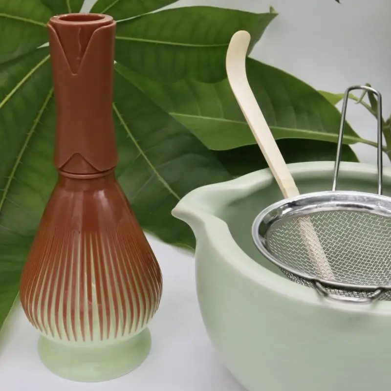 Matcha Green Tea Brushes Traditional Matcha Whisk Reusable Resin Matcha Whisk Chasen Dishwasher Safe Matcha Stirrer
Matcha Green Tea Brushes Traditional Matcha Whisk Reusable Resin Matcha Whisk Chasen Dishwasher Safe Matcha Stirrer