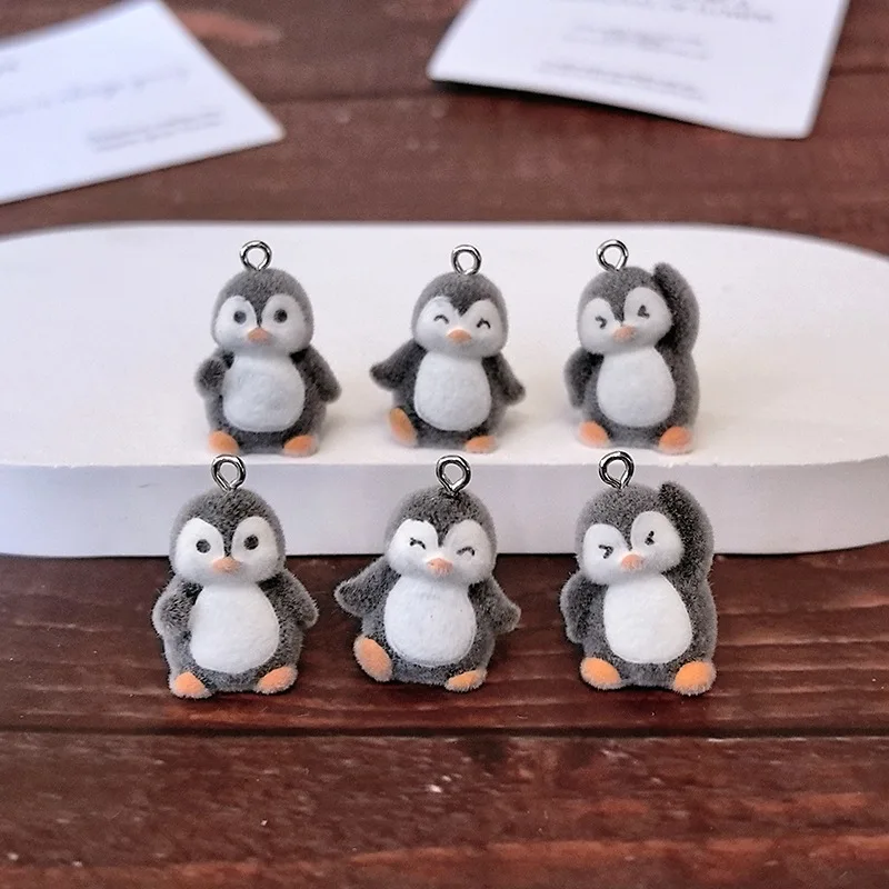 6pcs Resin 3D Small Penguin Charm Pendent Jewelry Finding for DIY Craft Keychain Phone Strap & Purse Accessory
6pcs Resin 3D Small Penguin Charm Pendent Jewelry Finding for DIY Craft Keychain Phone Strap & Purse Accessory