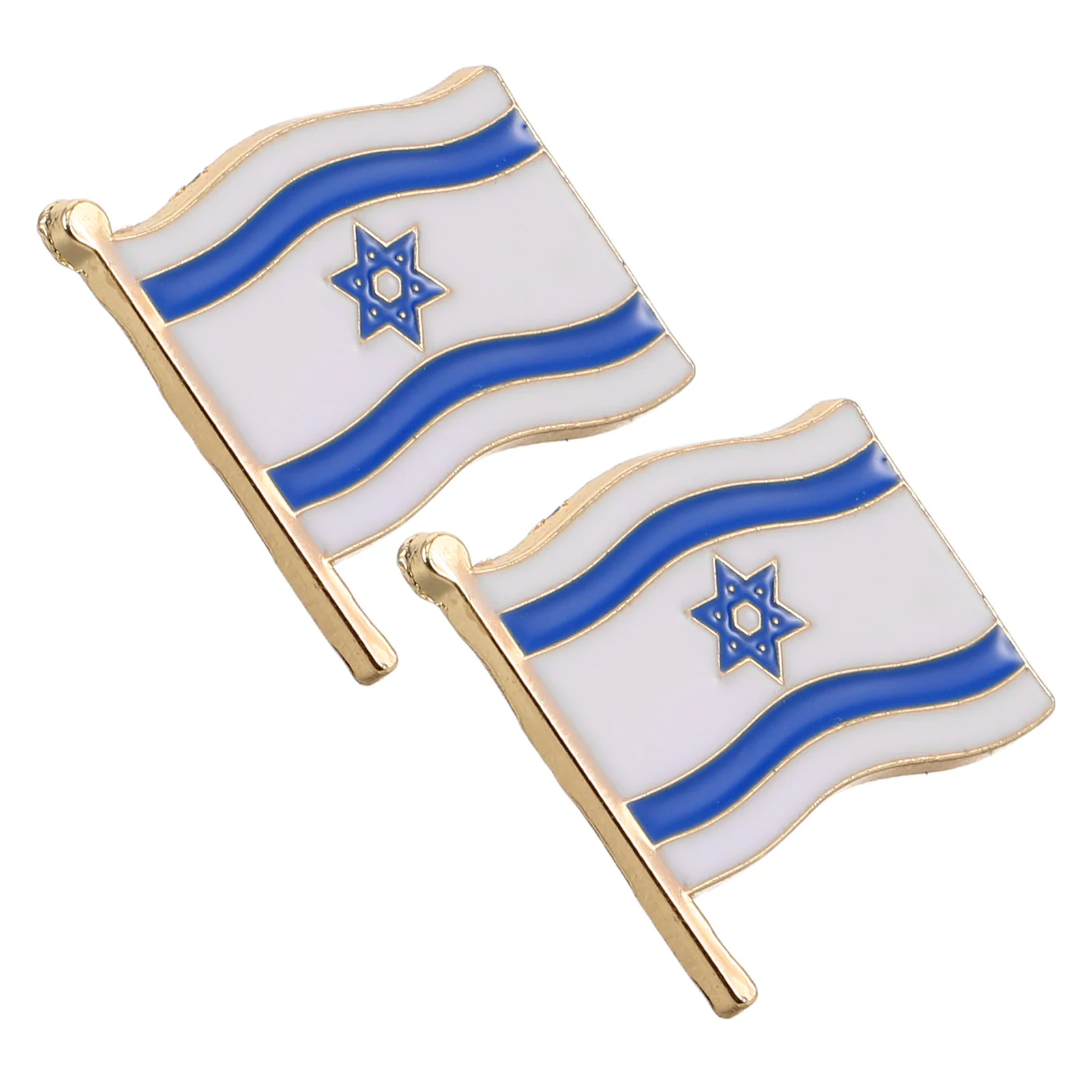 2 Pcs Israel Brooch American Flag Pins Commemorate for Suit Lapel Made Usa Alloy and Israeli
2 Pcs Israel Brooch American Flag Pins Commemorate for Suit Lapel Made Usa Alloy and Israeli