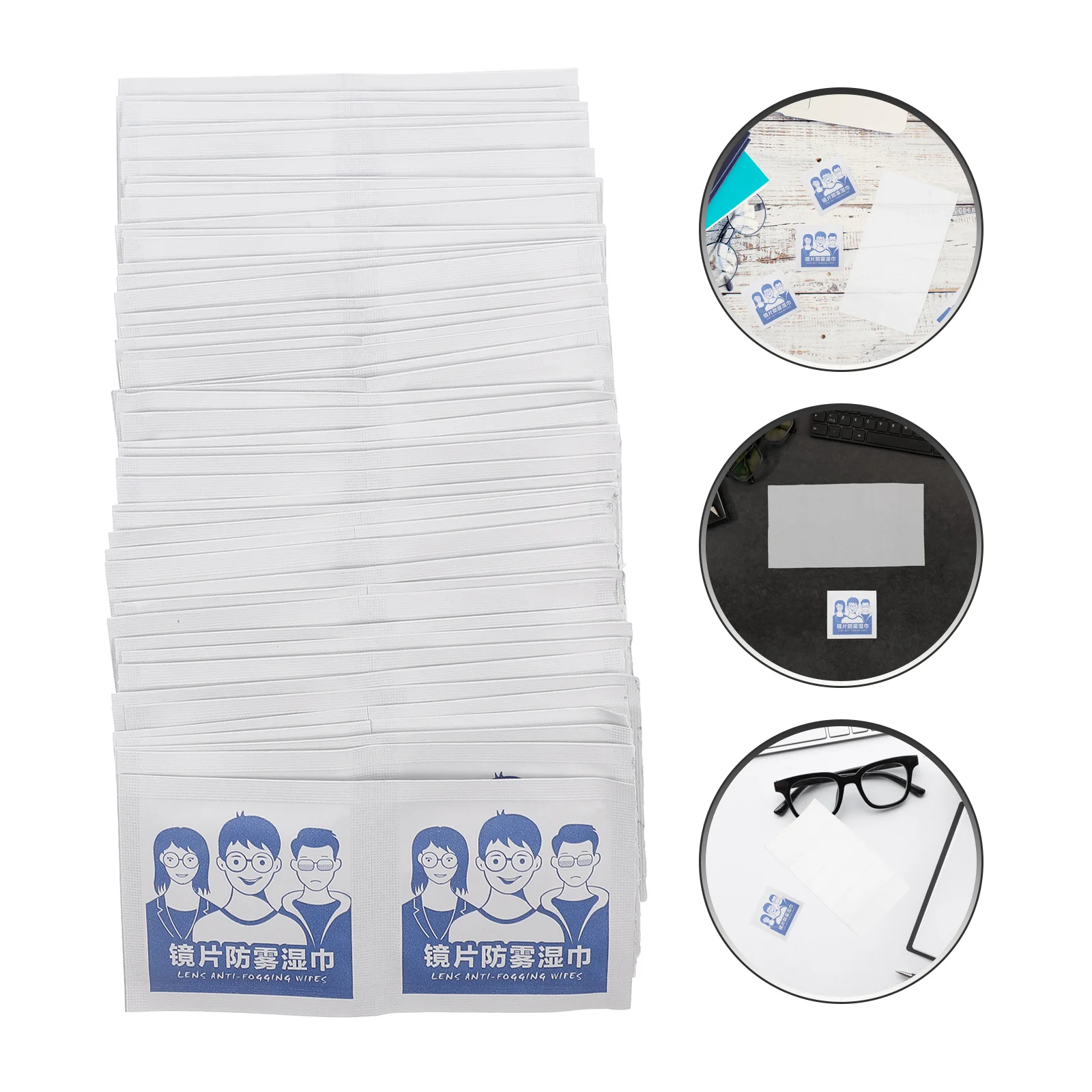 100 Pcs Anti-Fog Wipes Eyeglass Cleaning Optical Lens Screen Cloths Portable Laptop Spectacle Microfiber Gentle Travel Cleaner
100 Pcs Anti-Fog Wipes Eyeglass Cleaning Optical Lens Screen Cloths Portable Laptop Spectacle Microfiber Gentle Travel Cleaner