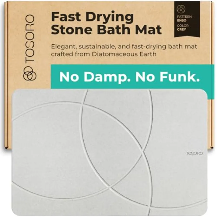 Stone Bath Mat Diatomaceous Earth Shower Mat Non-Slip Super Absorbent Diatomite Stone Bath Mats for Bathroom Floor Quick Drying
Stone Bath Mat Diatomaceous Earth Shower Mat Non-Slip Super Absorbent Diatomite Stone Bath Mats for Bathroom Floor Quick Drying