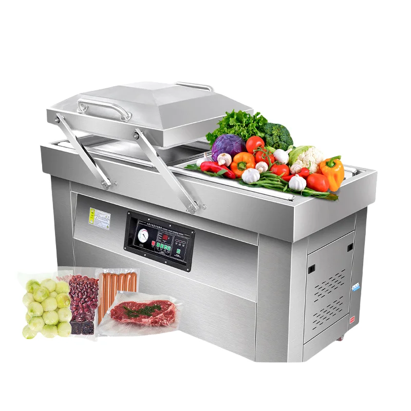 Double-chamber Vacuum Sealing Machine For Meat-filled Bean Paste Food Vacuum Packaging Machine
Double-chamber Vacuum Sealing Machine For Meat-filled Bean Paste Food Vacuum Packaging Machine