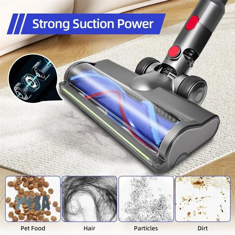 Quick Release Cleaner Head For Dyson V7 V8 V10 V11 V15 Vacuum Attachments With LED Headlights For Hardwood Floor Carpets-Y48A
Quick Release Cleaner Head For Dyson V7 V8 V10 V11 V15 Vacuum Attachments With LED Headlights For Hardwood Floor Carpets-Y48A