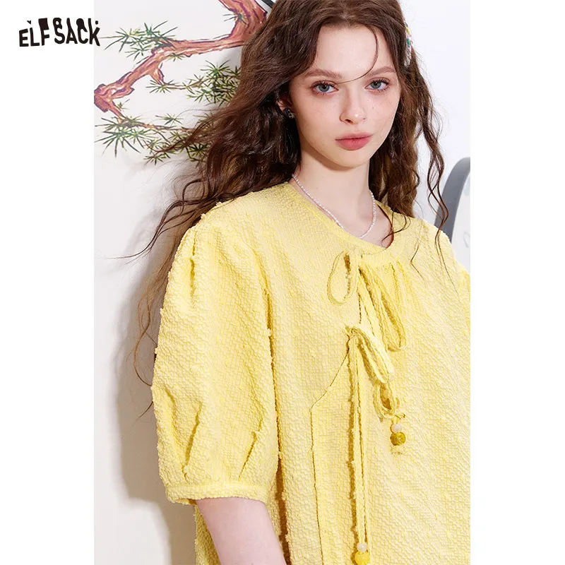 ELFSACK 2025 Spring New Arrivals French court style bubble sleeve dress, feminine vacation princess dress
ELFSACK 2025 Spring New Arrivals French court style bubble sleeve dress, feminine vacation princess dress