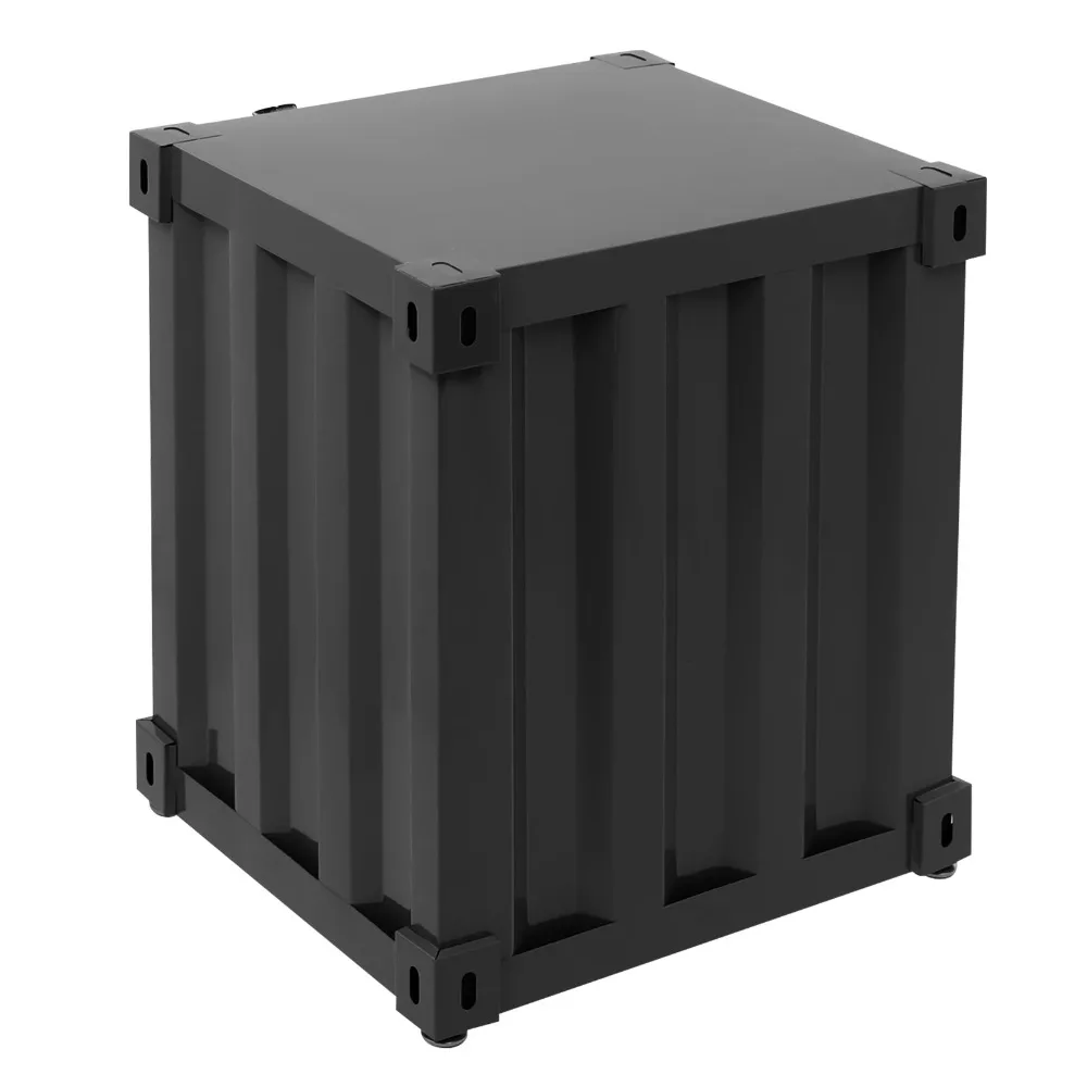 Industrial Wind Bedside Table, Container Style Locker Wrought, Iron Container Side Table with Metal Combination Lock for Bedroom
Industrial Wind Bedside Table, Container Style Locker Wrought, Iron Container Side Table with Metal Combination Lock for Bedroom