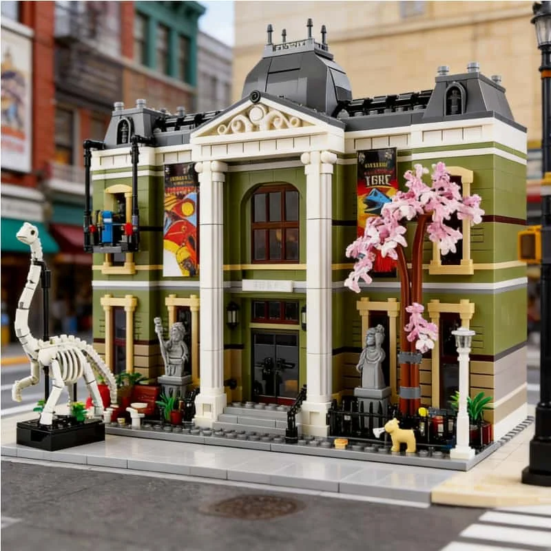 2026 New icon Natural History Museum's Largest Modular Building Set Architectural Street View Building Blocks Christmas Toy Gift
2026 New icon Natural History Museum's Largest Modular Building Set Architectural Street View Building Blocks Christmas Toy Gift