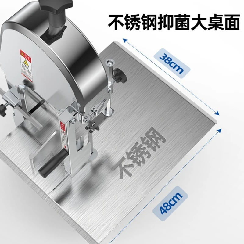 Electric Bone Saw Machine for Commercial Use 250 mm Desktop Meat Cutting Machine for Pork Ribs Pig Feet Frozen Fish and Bones
Electric Bone Saw Machine for Commercial Use 250 mm Desktop Meat Cutting Machine for Pork Ribs Pig Feet Frozen Fish and Bones
