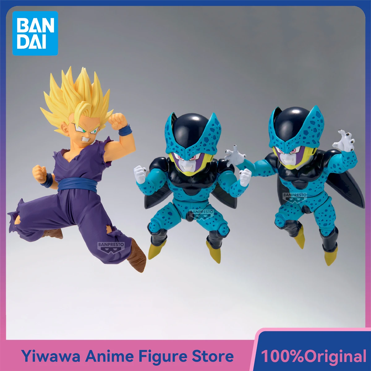 BANDAI Banpresto Dragon Ball Z Match Makers Son Gohan SSJ2 Cell Jr. Original Anime Figure Collectible Model Toy Ornament
BANDAI Banpresto Dragon Ball Z Match Makers Son Gohan SSJ2 Cell Jr. Original Anime Figure Collectible Model Toy Ornament