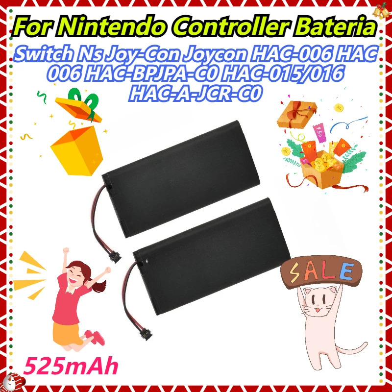 525mAh For Nintendo Switch Ns Joy-Con Joycon Controller Bateria HAC-006 HAC 006 HAC-BPJPA-C0 HAC-015/016 HAC-A-JCR-C0
525mAh For Nintendo Switch Ns Joy-Con Joycon Controller Bateria HAC-006 HAC 006 HAC-BPJPA-C0 HAC-015/016 HAC-A-JCR-C0