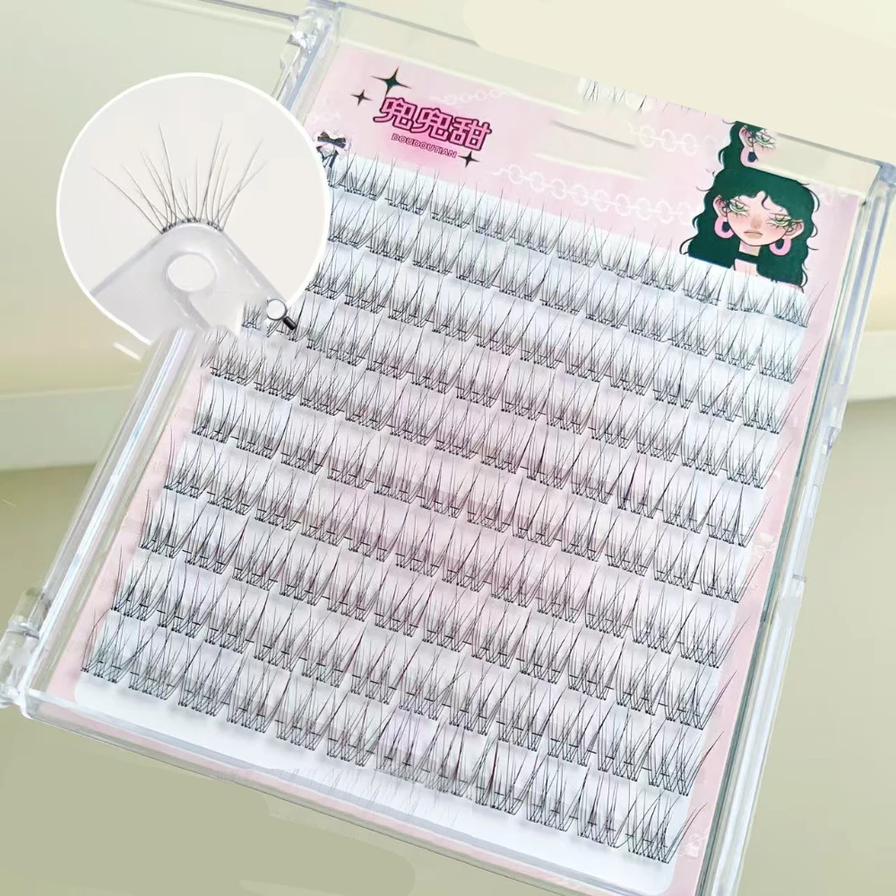 10 Rows Glue-free False Eyelashes Natural Long Fake Eyelash Stemless Single Cluster Lashes for Female Big Eye Makeup
10 Rows Glue-free False Eyelashes Natural Long Fake Eyelash Stemless Single Cluster Lashes for Female Big Eye Makeup