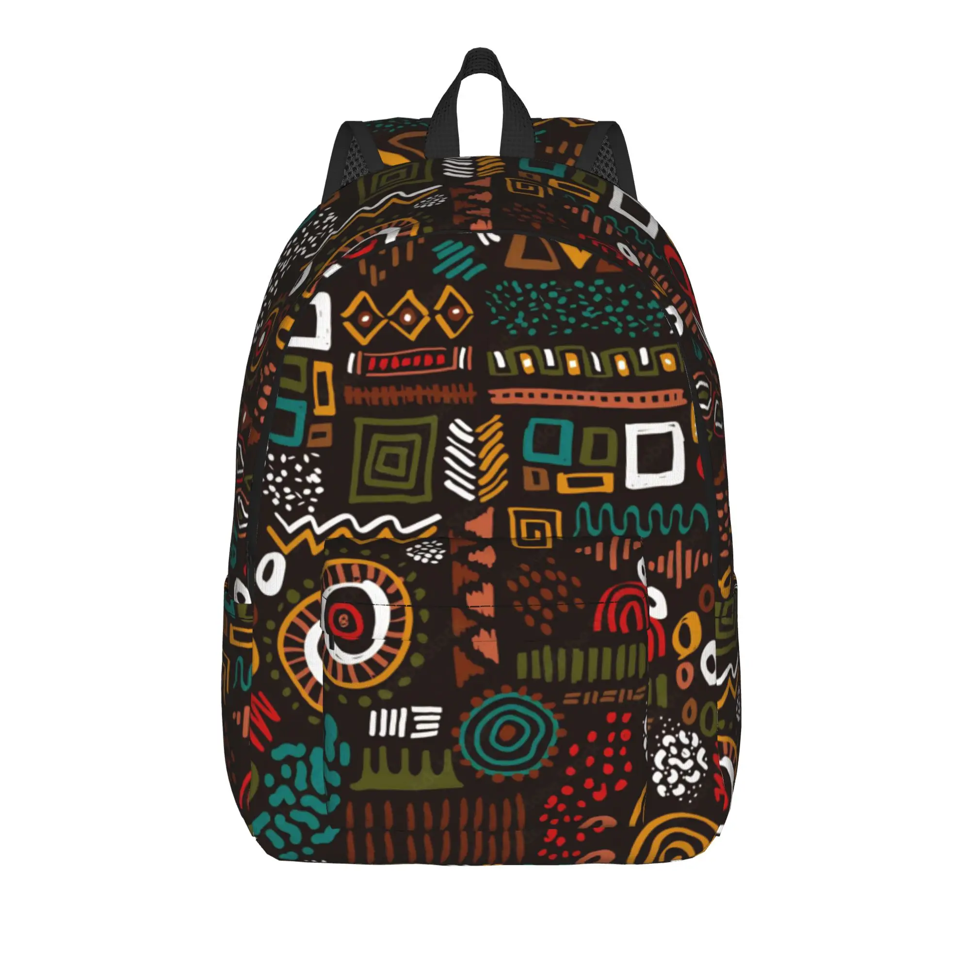 Colorful Traditional Ethnic Tribal Pattern Backpack for Men Women Fashion High School Business Daypack Laptop Canvas Bags Gift
Colorful Traditional Ethnic Tribal Pattern Backpack for Men Women Fashion High School Business Daypack Laptop Canvas Bags Gift