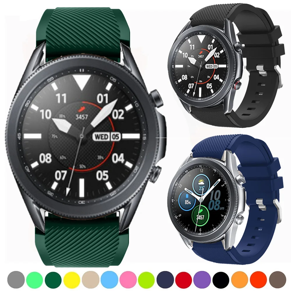 For Samsung Galaxy Watch 3 41mm 45mm Smart Watch Strap Silicone Sport Wrist Bracelet 20mm 22mm Watchband Replacement Accessories
For Samsung Galaxy Watch 3 41mm 45mm Smart Watch Strap Silicone Sport Wrist Bracelet 20mm 22mm Watchband Replacement Accessories