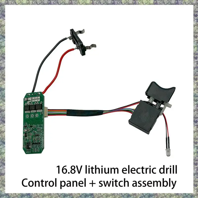 WON Lithium Electric Drill Control Board Switch Formakita 16.8V Brushless Electric Drill Circuit Board Switch
WON Lithium Electric Drill Control Board Switch Formakita 16.8V Brushless Electric Drill Circuit Board Switch