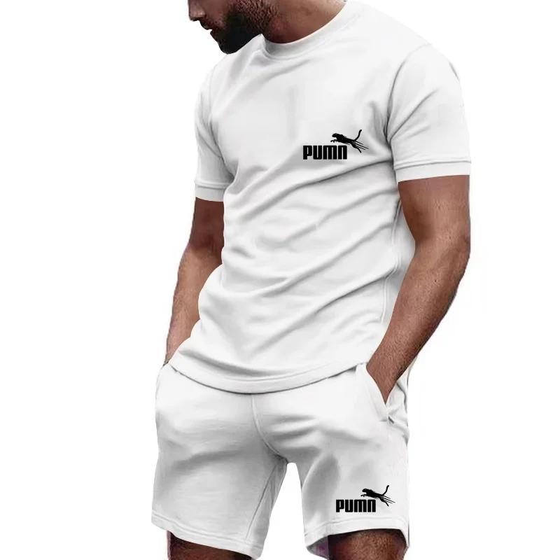2026 new summer men's T-shirt+shorts set printed fashionable casual round neck pullover, breathable running sports shorts
2026 new summer men's T-shirt+shorts set printed fashionable casual round neck pullover, breathable running sports shorts