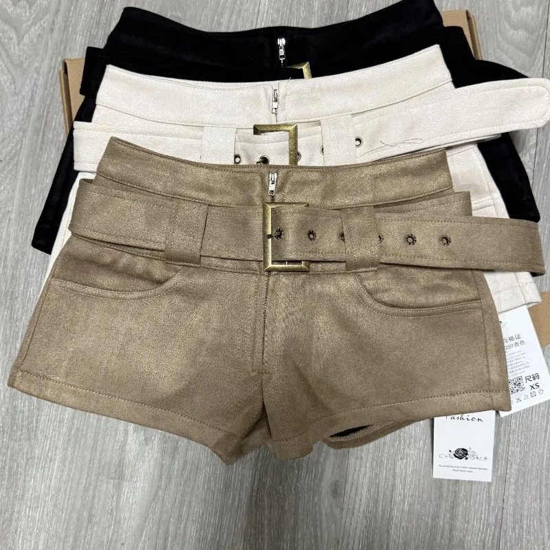 Spring Summer Retro High Waist Shorts Women Sashes Pockets Solid Shorts 2026Fashion Sexy Slim Streetwear Slimming Women Shorts
Spring Summer Retro High Waist Shorts Women Sashes Pockets Solid Shorts 2026Fashion Sexy Slim Streetwear Slimming Women Shorts