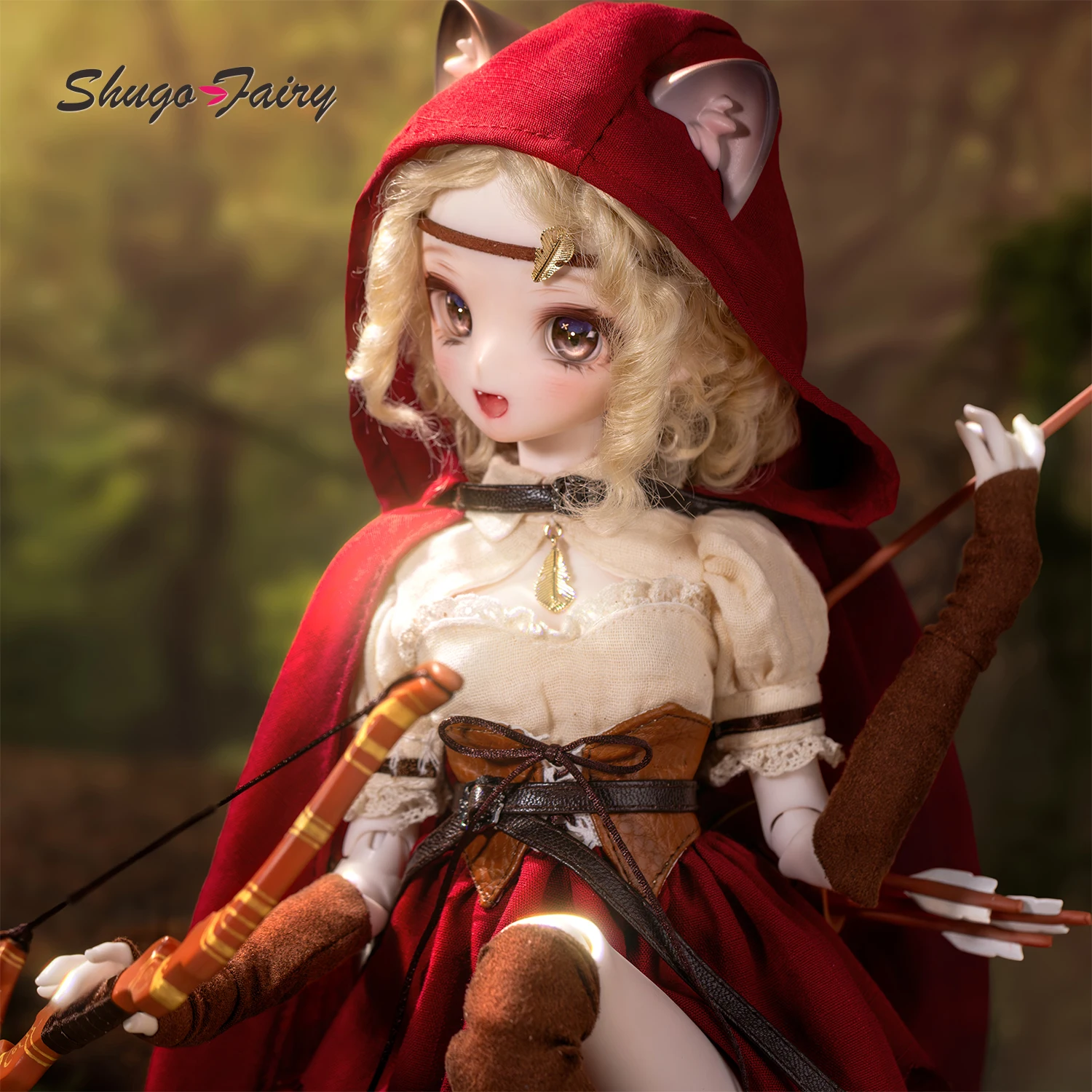ShugaFairy 1/4 Resin BJD Xingxing A/B Full Set Anime Cat-Ear Archer Ranger Magnetic Ears Tail Ball-Jointed Doll Custom-made
ShugaFairy 1/4 Resin BJD Xingxing A/B Full Set Anime Cat-Ear Archer Ranger Magnetic Ears Tail Ball-Jointed Doll Custom-made