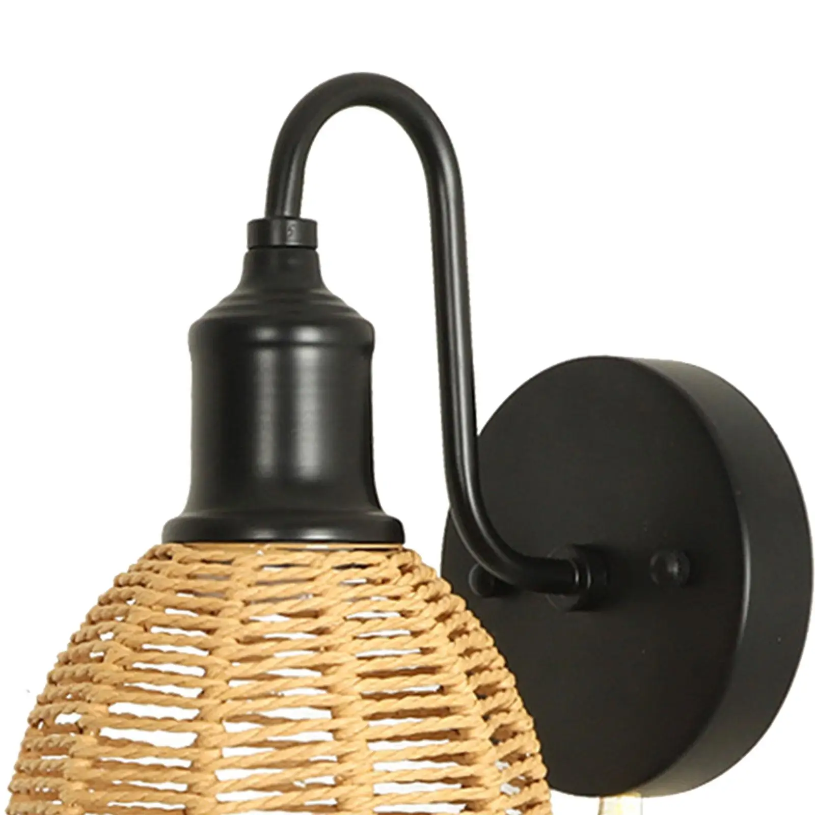 Wall Lamp E26 Porch Dining Room Indoor Rope Woven Wall Sconce Light Fixture
Wall Lamp E26 Porch Dining Room Indoor Rope Woven Wall Sconce Light Fixture