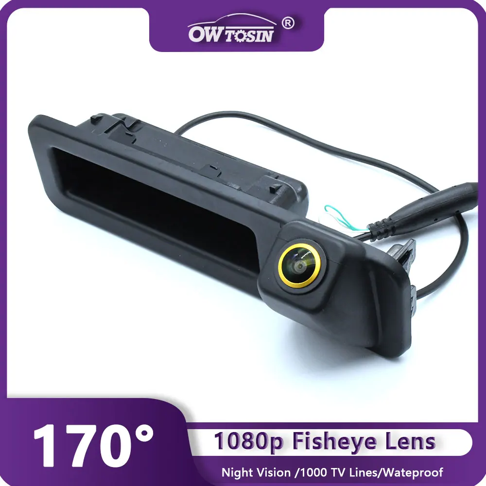 AHD 1080P 170° Golden Lens Trunk handle Vehicle Rear View Car Camera For BMW X1 X3 X5 2018 2019 2020 2021 2022 Android Monitor
AHD 1080P 170° Golden Lens Trunk handle Vehicle Rear View Car Camera For BMW X1 X3 X5 2018 2019 2020 2021 2022 Android Monitor