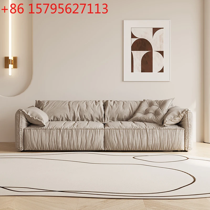 Elephant Ear Sofa Italian Minimalist Fabric Sofa Modern Living Room Straight Row Sofa Wholesale
Elephant Ear Sofa Italian Minimalist Fabric Sofa Modern Living Room Straight Row Sofa Wholesale