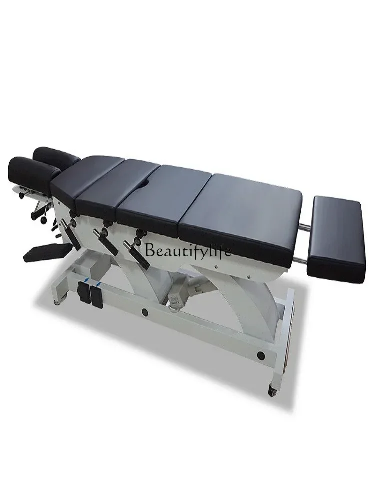 Spine-Shaping American Bone Setting Bed Physiotherapy Massage Electric Lifting and Falling Pressure Bed
Spine-Shaping American Bone Setting Bed Physiotherapy Massage Electric Lifting and Falling Pressure Bed