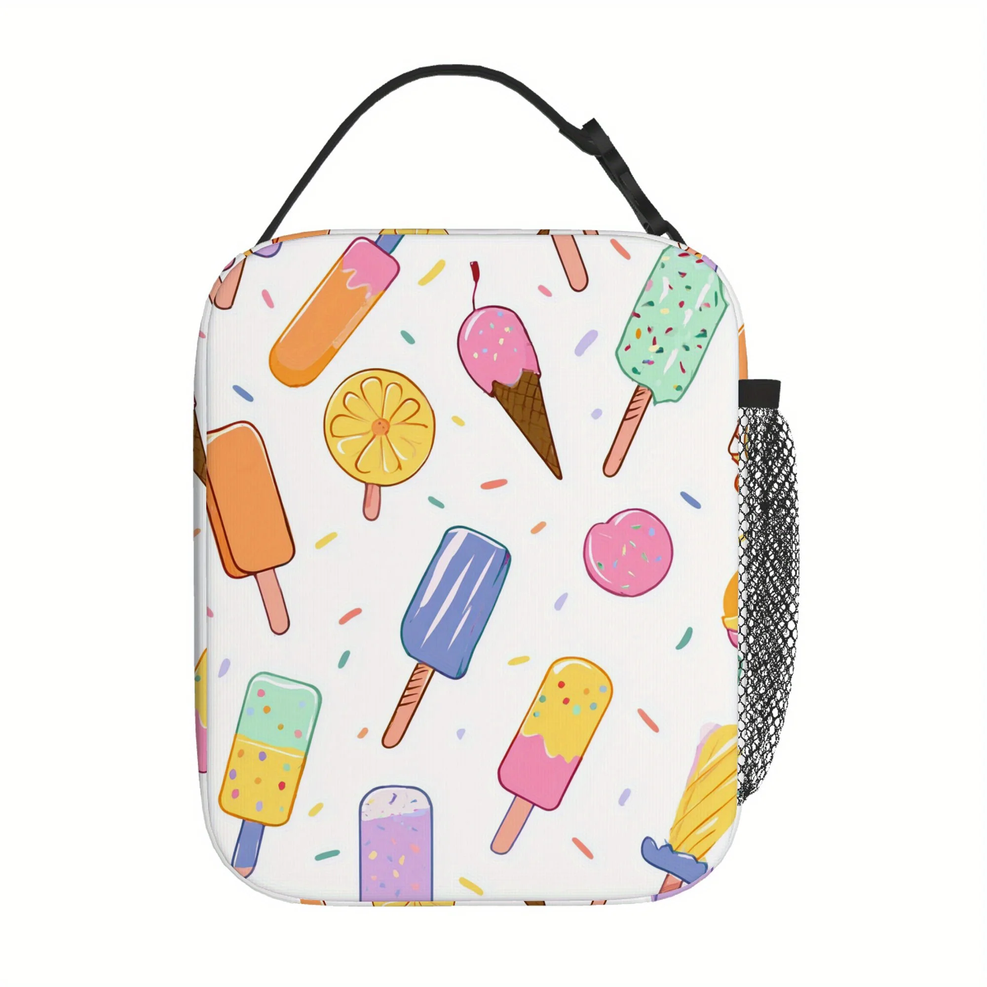 Printed Ice Cream Pattern Thermal Insulated Bag for Home, Office, School & Hiking – Unisex Portable Lunch Tote
Printed Ice Cream Pattern Thermal Insulated Bag for Home, Office, School & Hiking – Unisex Portable Lunch Tote