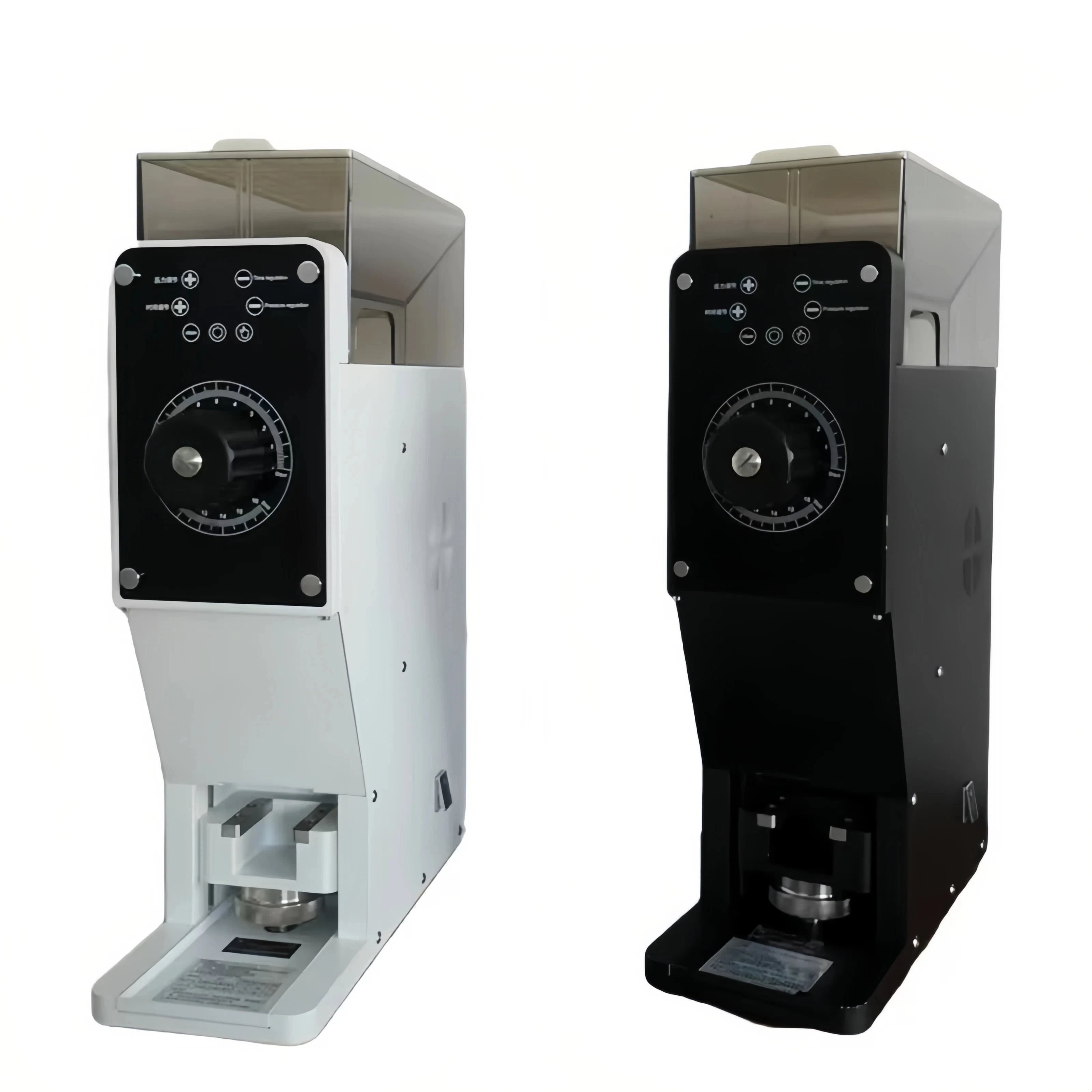 Commercial Grind & Tamp Coffee Machine 98mm Flat Burr, 7s Grind & Press
Commercial Grind & Tamp Coffee Machine 98mm Flat Burr, 7s Grind & Press