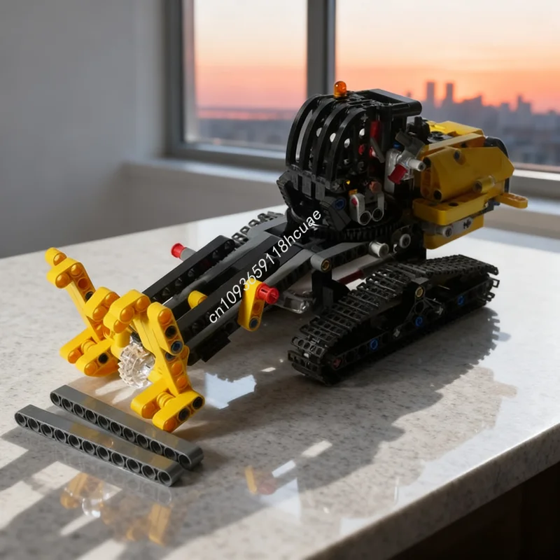 407 шт. MOC гусеничный погрузчик, техническая модель, строительные блоки, архитектурная игрушка, сделай сам, креативная идея, образовательный кирпич, Рождественский подарок для детей
407 шт. MOC гусеничный погрузчик, техническая модель, строительные блоки, архитектурная игрушка, сделай сам, креативная идея, образовательный кирпич, Рождественский подарок для детей