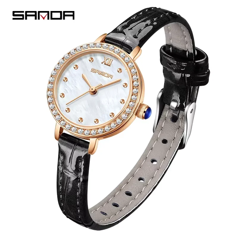 SANDA SD1153 Design Alloy Compact Women's Graduated Quartz Watches Original Luxury Elegant Quartz Waterproof Watches
SANDA SD1153 Design Alloy Compact Women's Graduated Quartz Watches Original Luxury Elegant Quartz Waterproof Watches