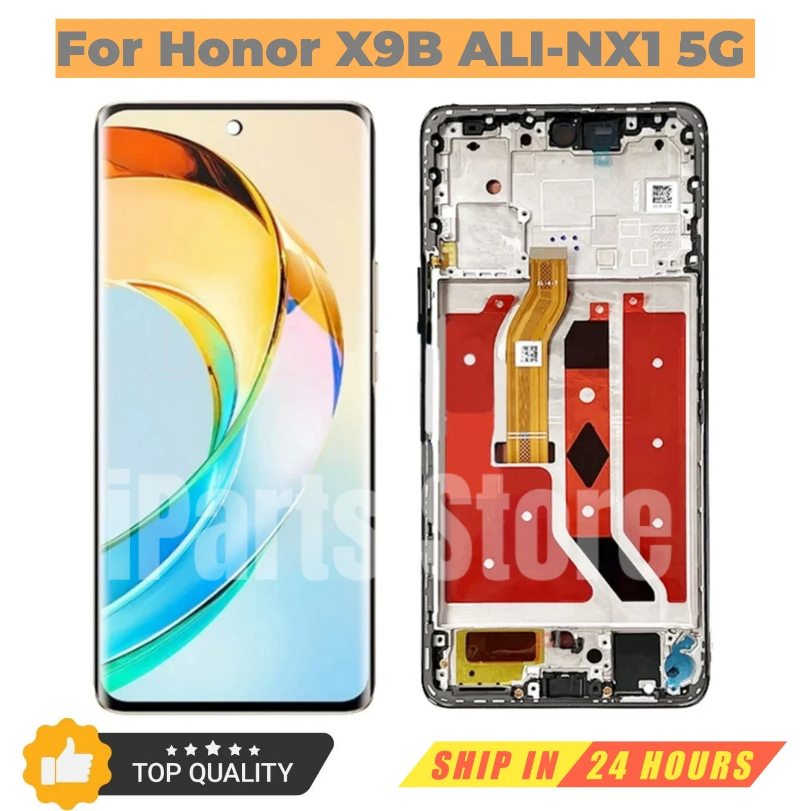 Замена iParts, новый дисплей для Honor X9B ALI-NX1 5G 120 Гц AMOLED, дигитайзер сенсорного экрана с рамкой в сборе, OEM запасные части
Замена iParts, новый дисплей для Honor X9B ALI-NX1 5G 120 Гц AMOLED, дигитайзер сенсорного экрана с рамкой в сборе, OEM запасные части