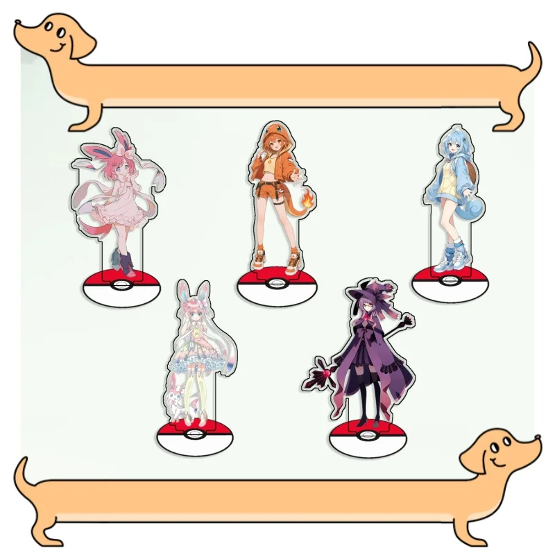 Recycled Acrylic Standees for Pokemon Sylveon Charizard Blastoise Mismagius Desk Decoration Decorative Creativity Cute Gift 15cm
Recycled Acrylic Standees for Pokemon Sylveon Charizard Blastoise Mismagius Desk Decoration Decorative Creativity Cute Gift 15cm
