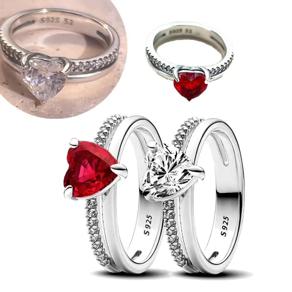 Purple Gold 925 Heart-shaped Zirconia Shining Ring - High-quality Jewelry - Engagement Ring for Women
Purple Gold 925 Heart-shaped Zirconia Shining Ring - High-quality Jewelry - Engagement Ring for Women