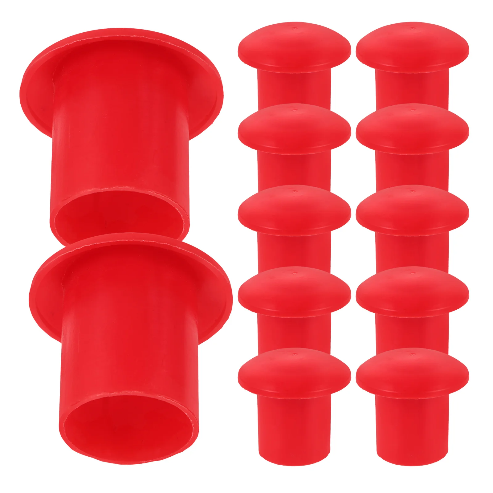 50pcs Protective For Mushroom Caps PP Material Bright End Protector Color Construction Supplies
50pcs Protective For Mushroom Caps PP Material Bright End Protector Color Construction Supplies