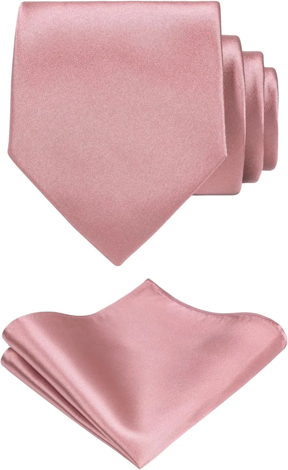 Solid Satin Woven Tie and Pocket Square Set in Gift Box for Formal Wear
Solid Satin Woven Tie and Pocket Square Set in Gift Box for Formal Wear