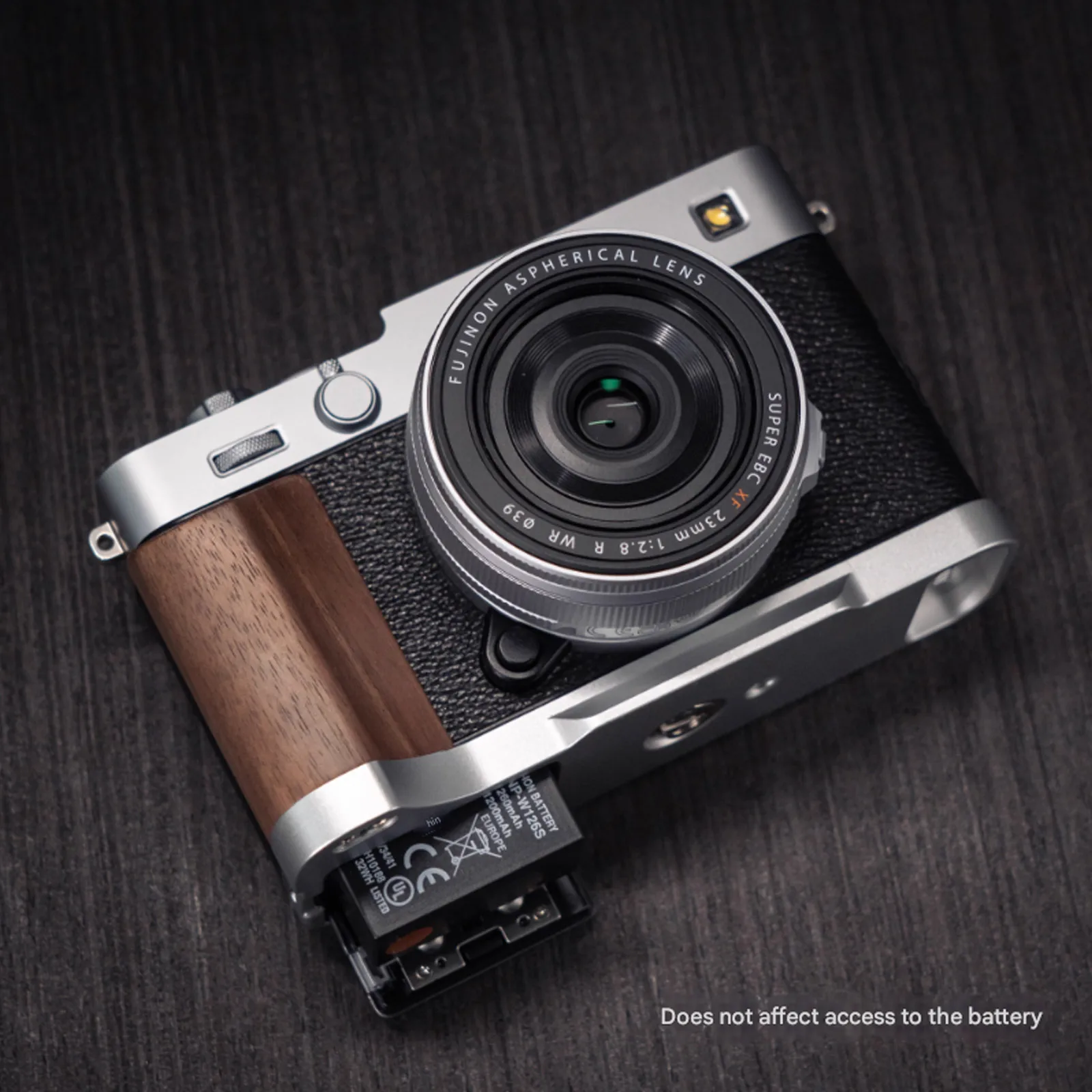 YUWOOD Camera Retro Solid Wood Handle Grip Aluminum Alloy Base Suitable for Fuji XE5 Camera Accessories
YUWOOD Camera Retro Solid Wood Handle Grip Aluminum Alloy Base Suitable for Fuji XE5 Camera Accessories