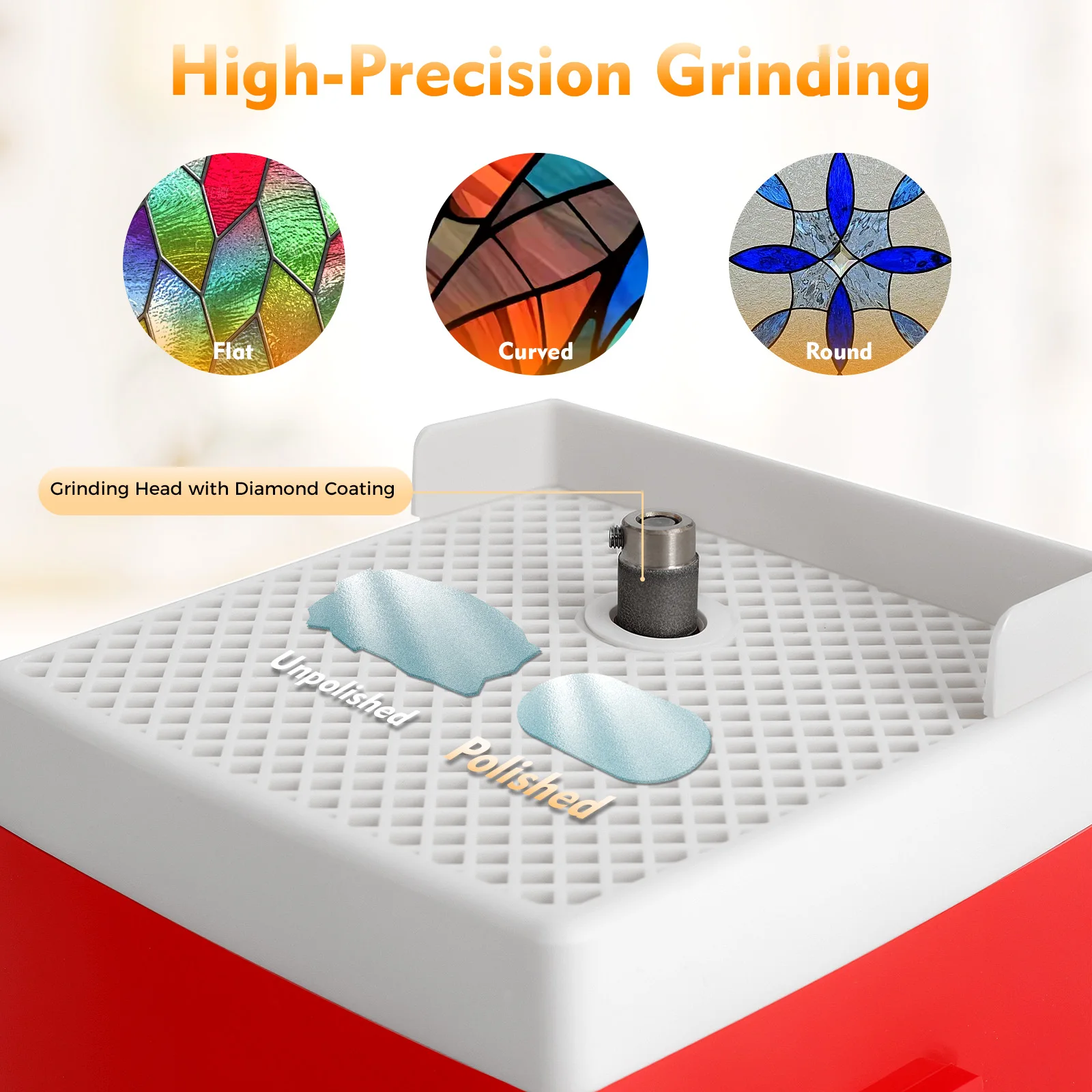 Portable Electric Edge Grinder 350ml Water Tank Over-temperature Protection Detachable Grinding Head Diamond Polisher
Portable Electric Edge Grinder 350ml Water Tank Over-temperature Protection Detachable Grinding Head Diamond Polisher