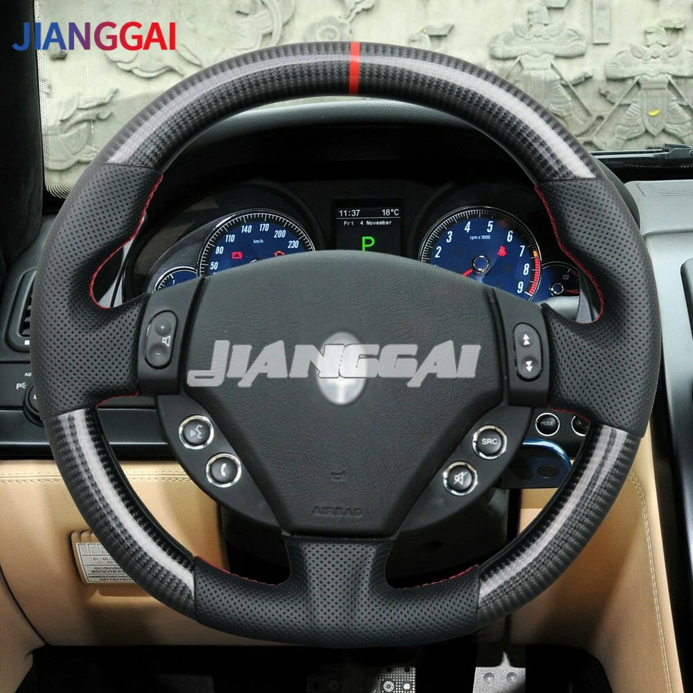 Real Carbon Fiber Steering Wheel for Maserati GranTurismo GT 2008-2019 Customized Racing Sport Steering Wheel Car Accessorries
Real Carbon Fiber Steering Wheel for Maserati GranTurismo GT 2008-2019 Customized Racing Sport Steering Wheel Car Accessorries