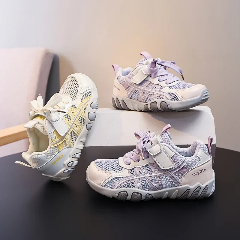 Portable Light Kids Sports Shoes Breathable Mesh Design Wear Resistant Bottom Casual Trainers for Children Outdoor Walking
Portable Light Kids Sports Shoes Breathable Mesh Design Wear Resistant Bottom Casual Trainers for Children Outdoor Walking