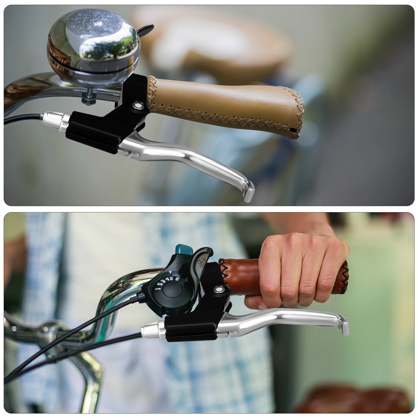 2 pcs Levers Replacement Metal Levers High Sensitivity Strong Durability Easy Installation Comfortable Grip Bicycle Kit Bike
2 pcs Levers Replacement Metal Levers High Sensitivity Strong Durability Easy Installation Comfortable Grip Bicycle Kit Bike