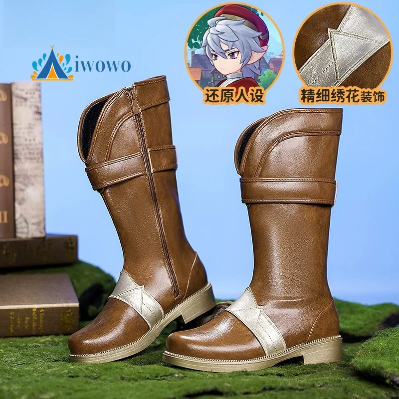 Game Roco Kingdom Enzo Cosplay Boots Shoes Halloween Carnival Party Christmas Play Role
Game Roco Kingdom Enzo Cosplay Boots Shoes Halloween Carnival Party Christmas Play Role