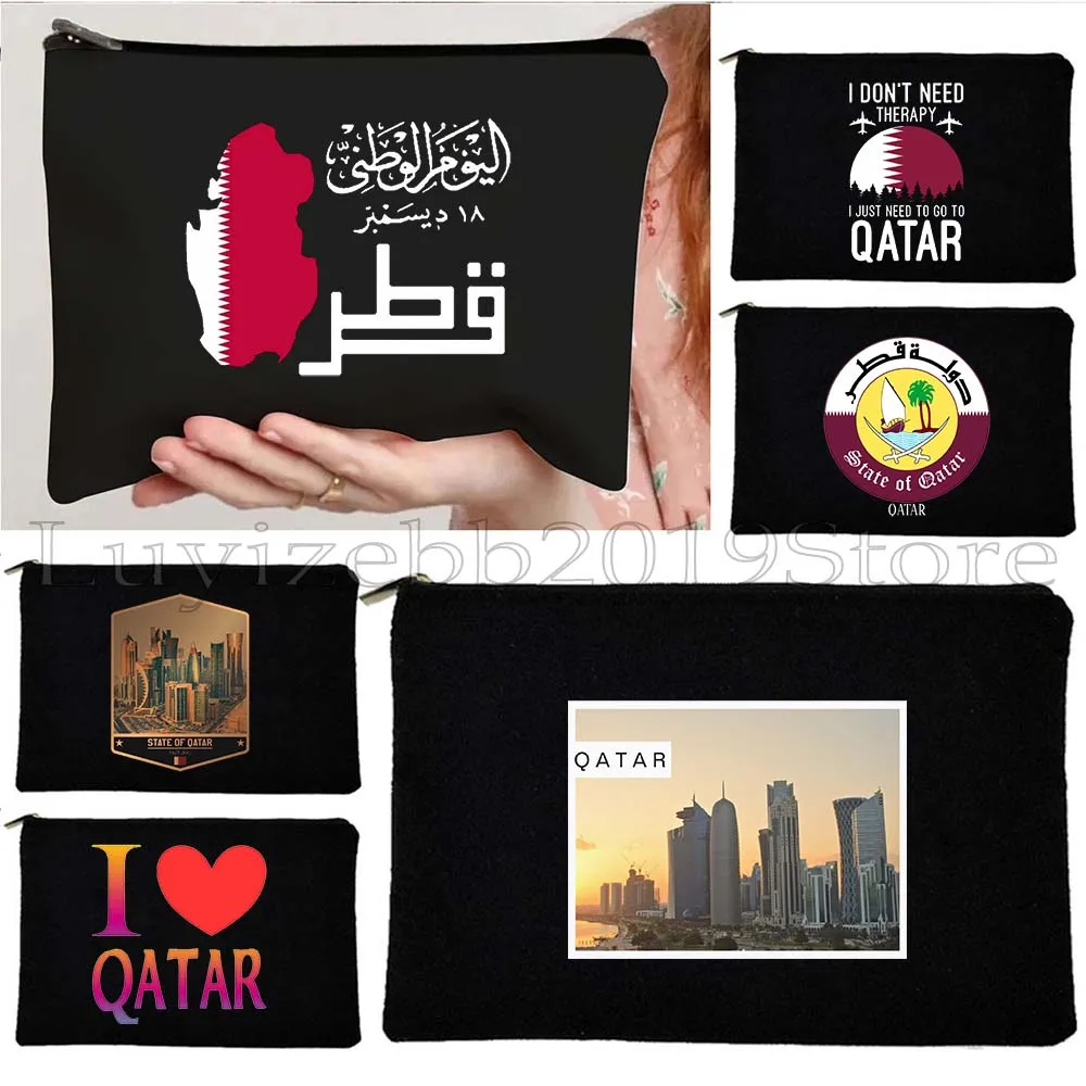 Doha Skyline Qatari Country Map Qatari Flag Arab Cute Gifts Girl Love Heart Canvas Cosmetic Makeup Toilet Bag Pencil Case Pouch
Doha Skyline Qatari Country Map Qatari Flag Arab Cute Gifts Girl Love Heart Canvas Cosmetic Makeup Toilet Bag Pencil Case Pouch