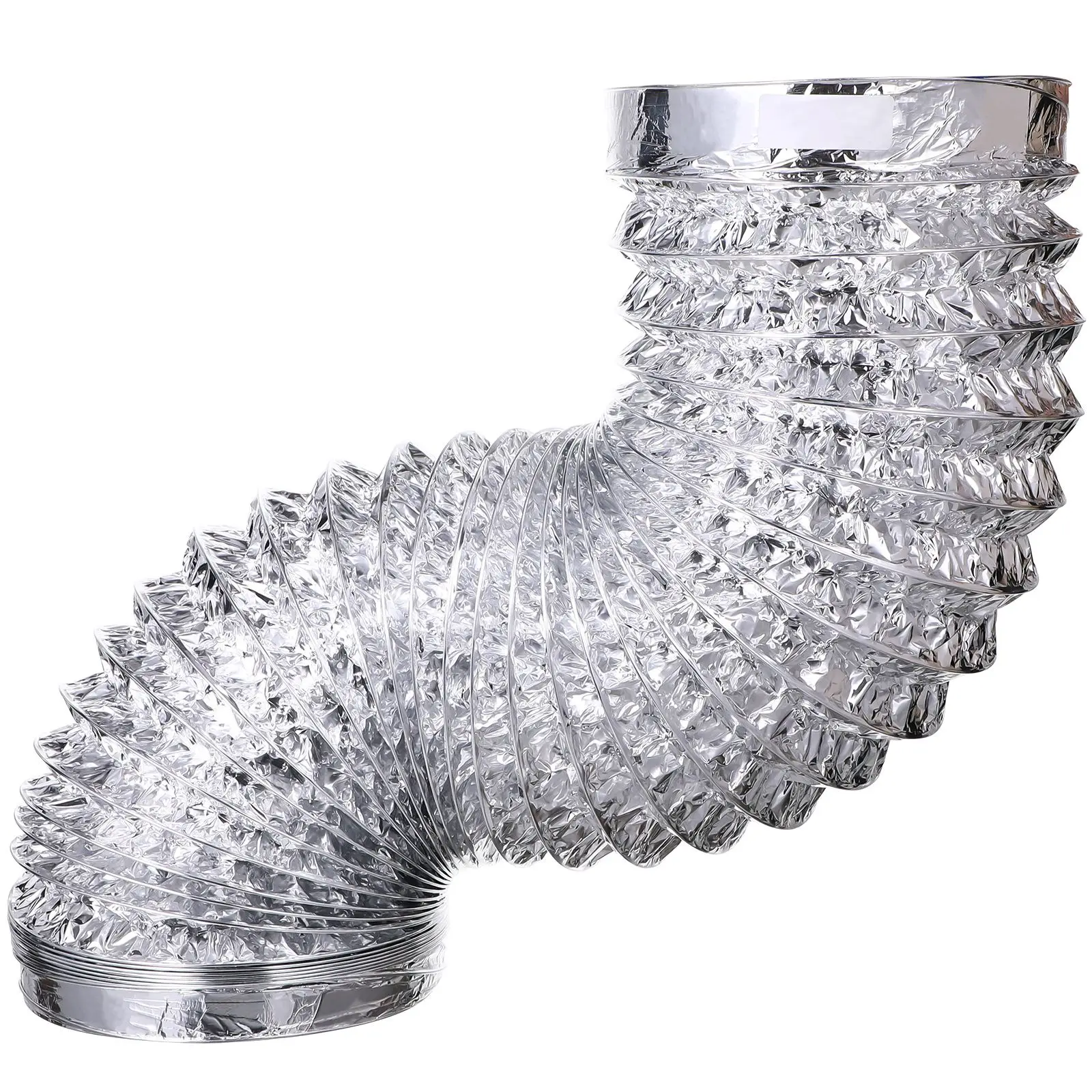 High Temperature Resistant Ventilation Hose Flexible Duct Pipe for Inline Exhaust Fan HVAC Dryer Duct Thick Aluminum Corrosion
High Temperature Resistant Ventilation Hose Flexible Duct Pipe for Inline Exhaust Fan HVAC Dryer Duct Thick Aluminum Corrosion