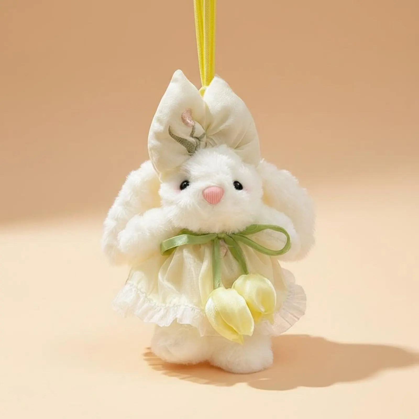 Bunny Stuffed Keychain Cute Soft Rabbit Bag Charm Bunny Charm Key Loop Fashion Accessory Lightweight for Girls, Gift
Bunny Stuffed Keychain Cute Soft Rabbit Bag Charm Bunny Charm Key Loop Fashion Accessory Lightweight for Girls, Gift
